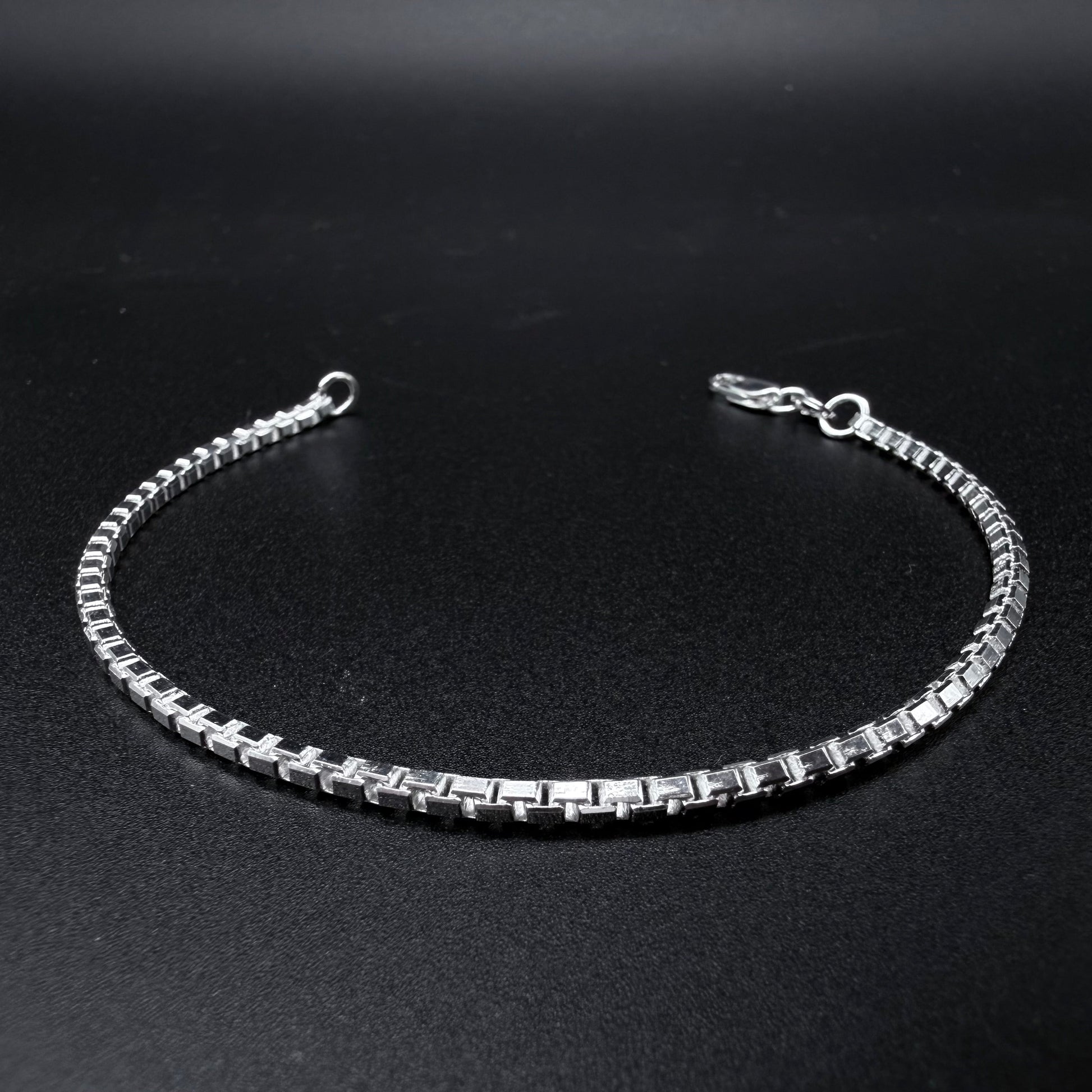 Pulsera Veneciana 2,5 mm – Silver Ice 06