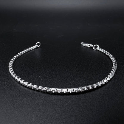 Pulsera Veneciana 2,5 mm – Silver Ice 06