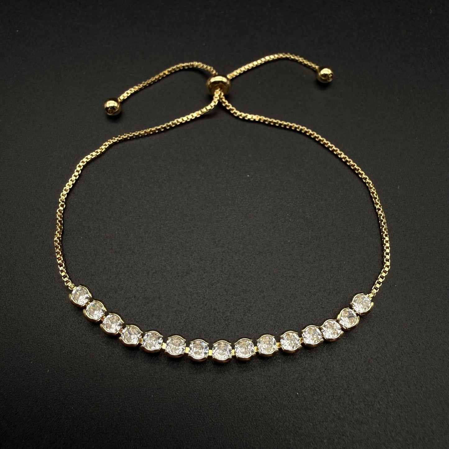 Pulsera Tennis Oro – Silver Ice 05