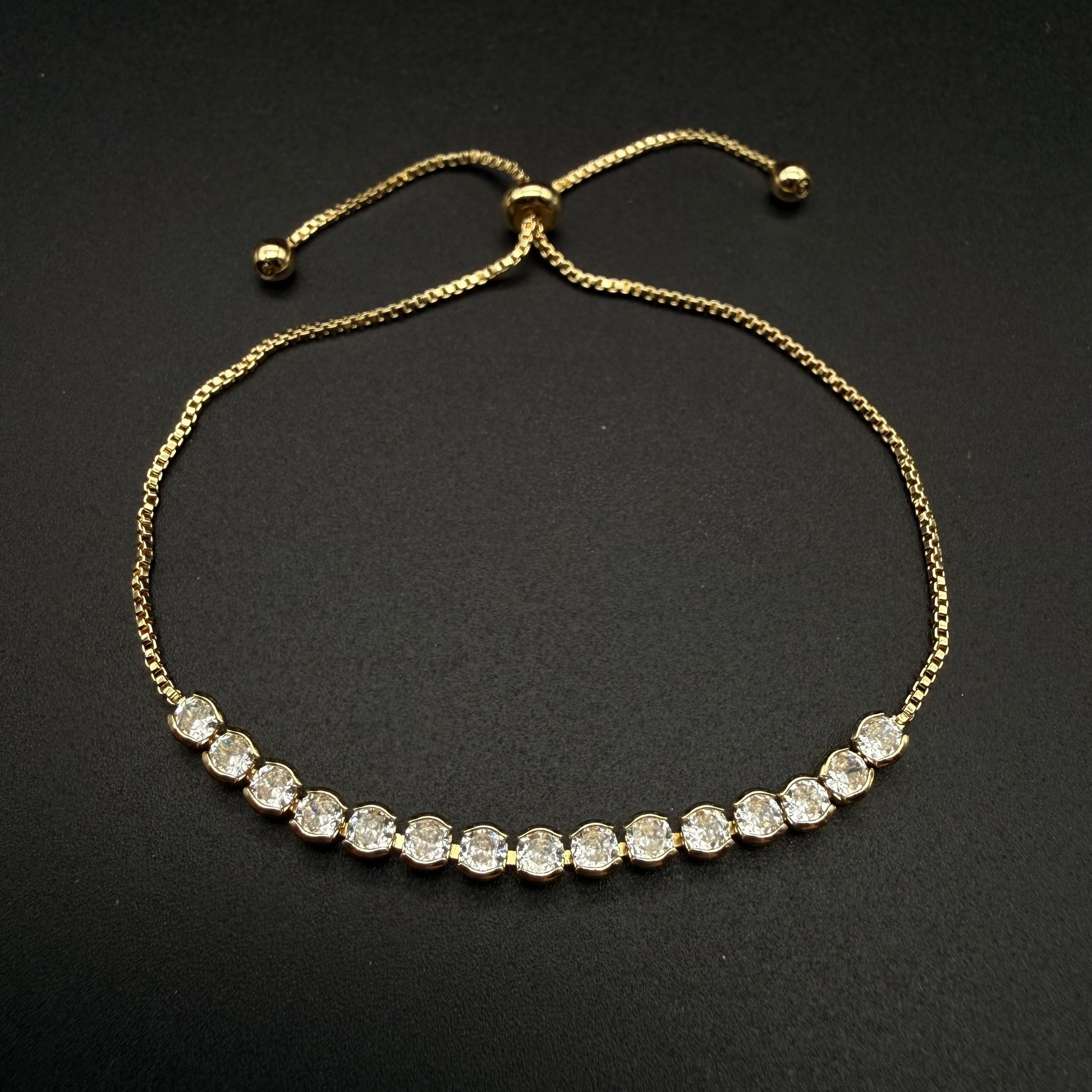 Pulsera Tennis Oro – Silver Ice 05