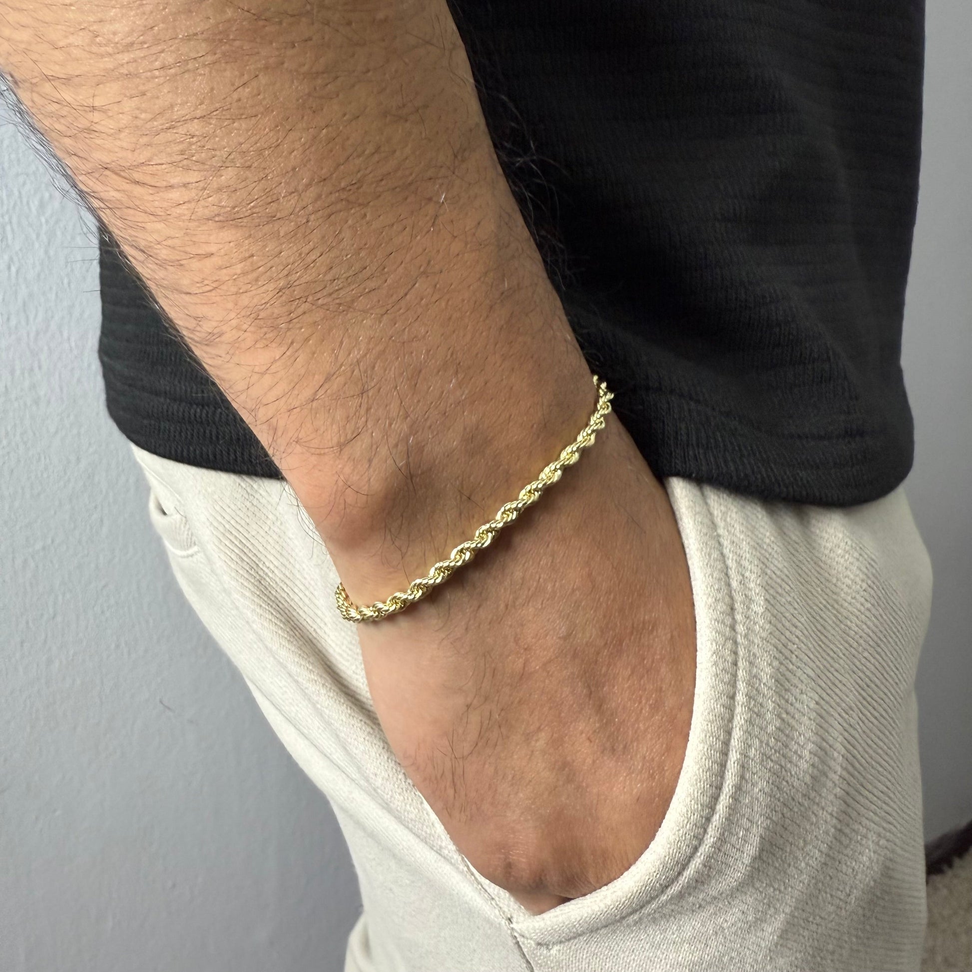 Pulsera Turbillón Oro – 3,5 mm – Silver Ice 03