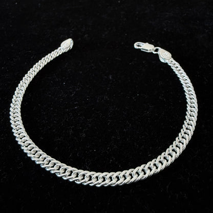 Pulsera Triple Grumet - 4mm – Silver Ice 04