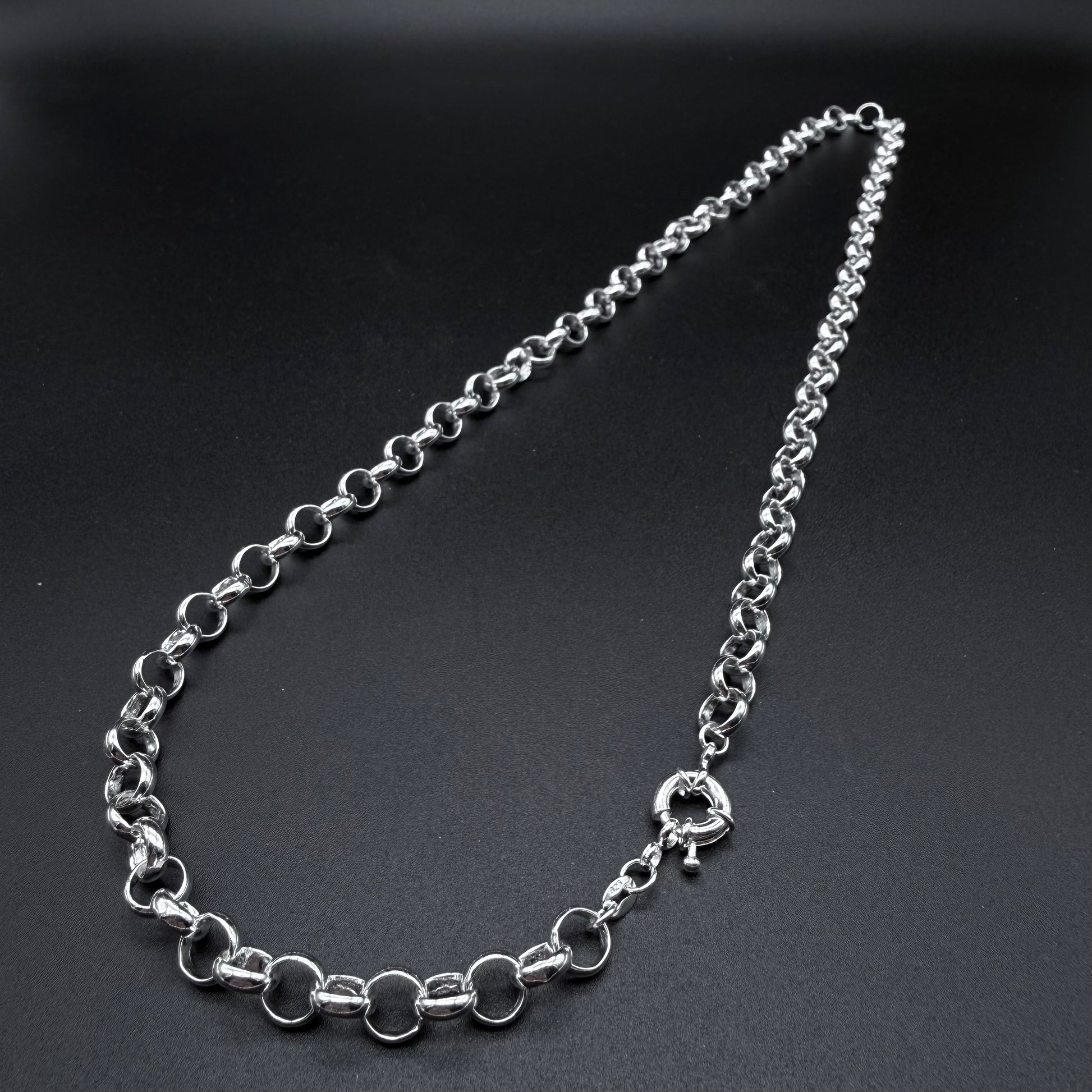 Cadena Rolo Plata 925 - 7mm – Silver Ice 04