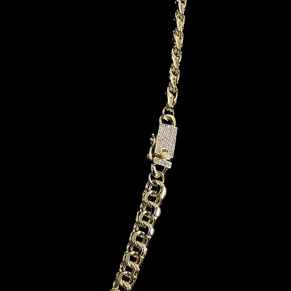 Cadena Doble Rolo Oro – Silver Ice 03