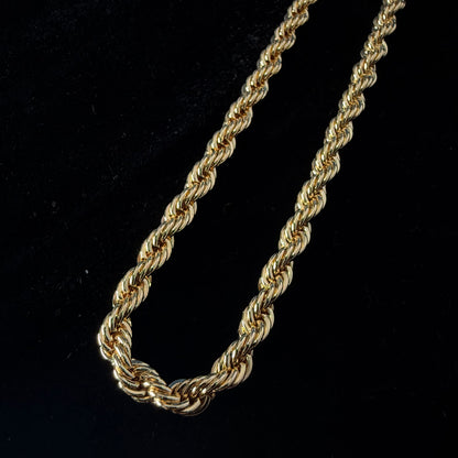 Cadena Turbillón Oro – 5 mm – Silver Ice 02