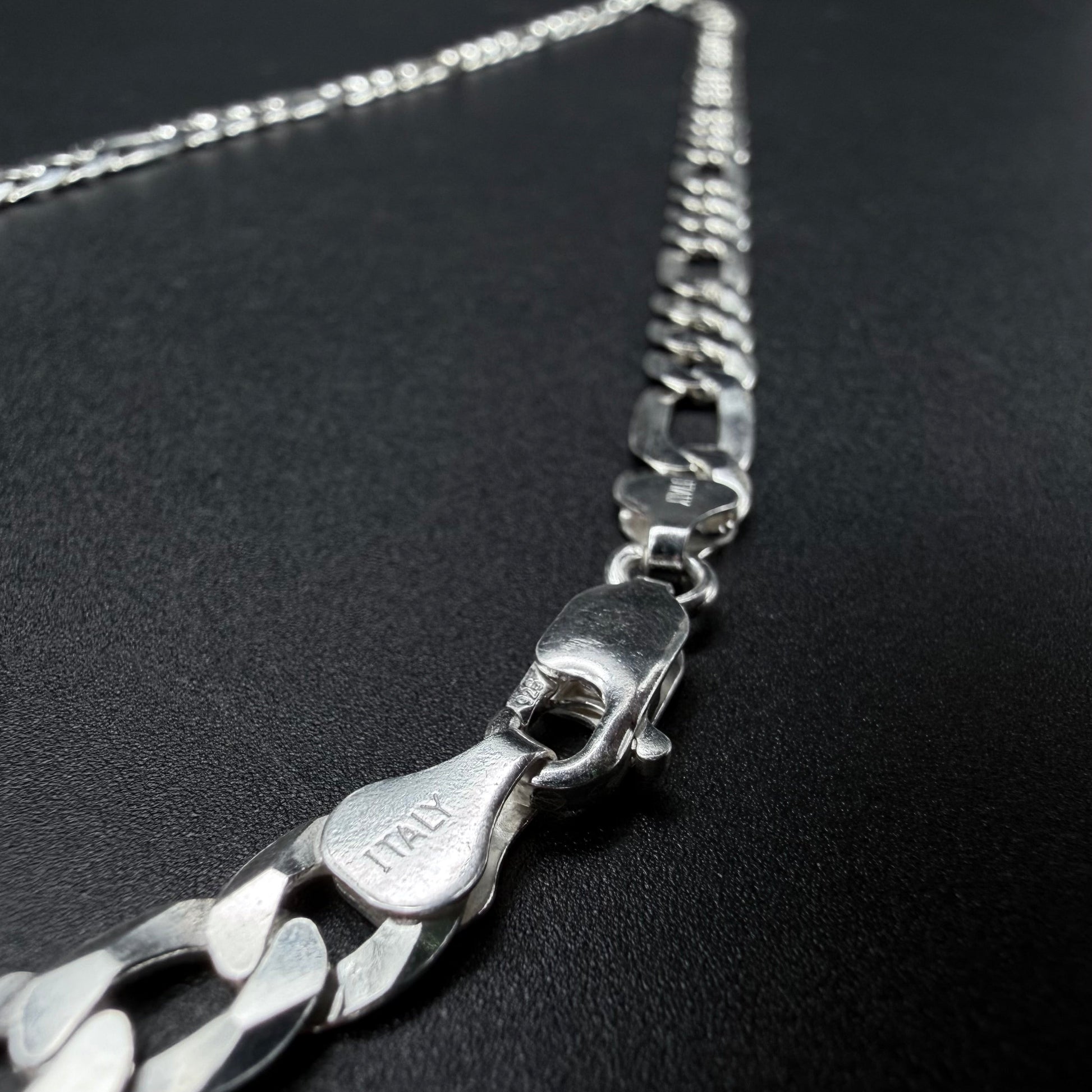 Cadena Fígaro 7mm - Plata 925 Italy – Silver Ice 02