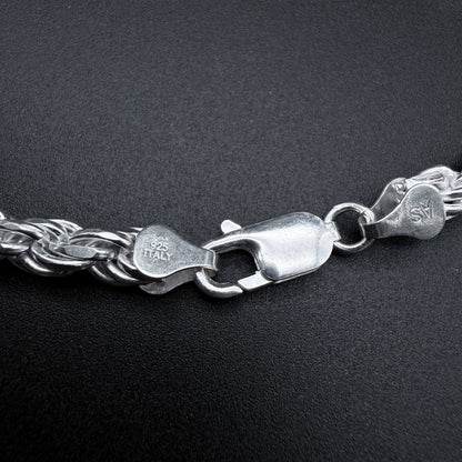 Cadena Turbillón 5,5mm - Plata 925 Italy – Silver Ice 02