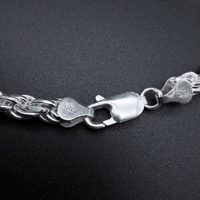 Cadena Turbillón 5,5mm - Plata 925 Italy – Silver Ice 02