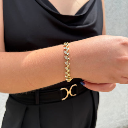 Pulsera Eterna Primavera Oro – Silver Ice 04