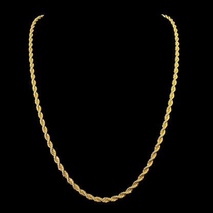 Cadena Turbillón Oro – 4 mm – Silver Ice 05