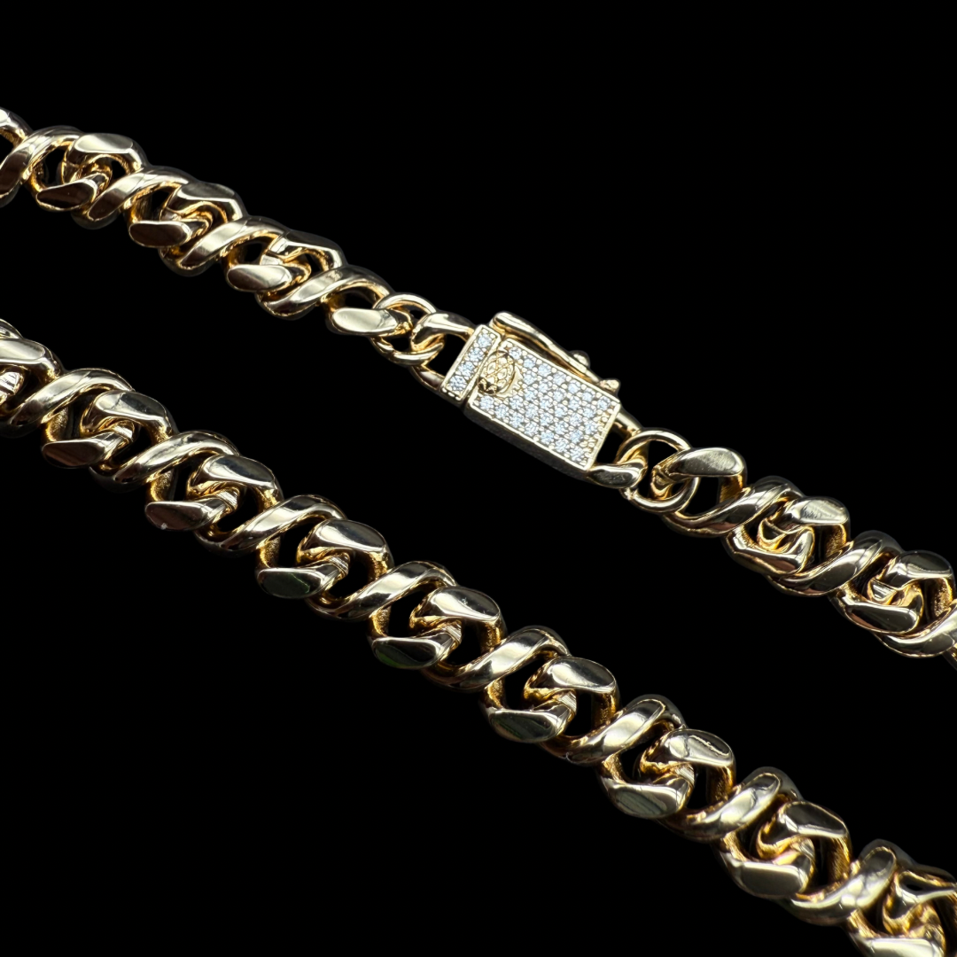 Pulsera Diamond Oro – 7 mm – Silver Ice 03