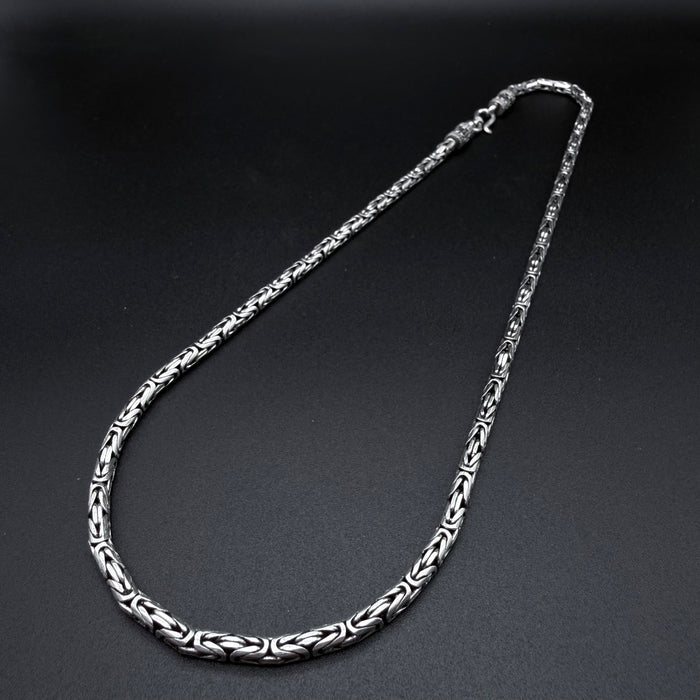 Cadena Camino del Inca 4mm - Plata 925 Italy – Silver Ice 02