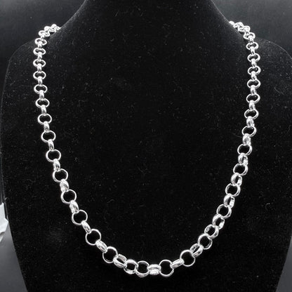 Cadena Rolo Plata 925 - 7mm – Silver Ice 05