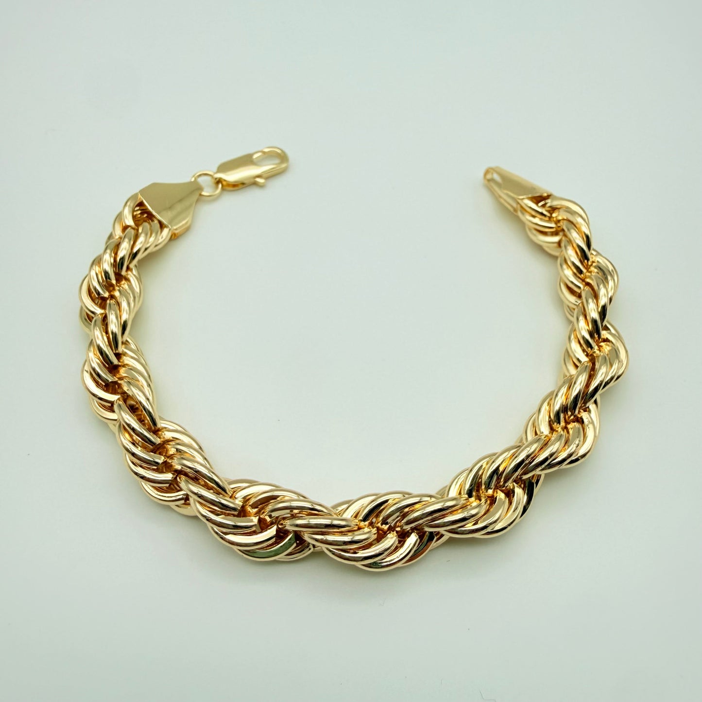 Pulsera Turbillón Oro Goldfilled – 11 mm – Silver Ice 05