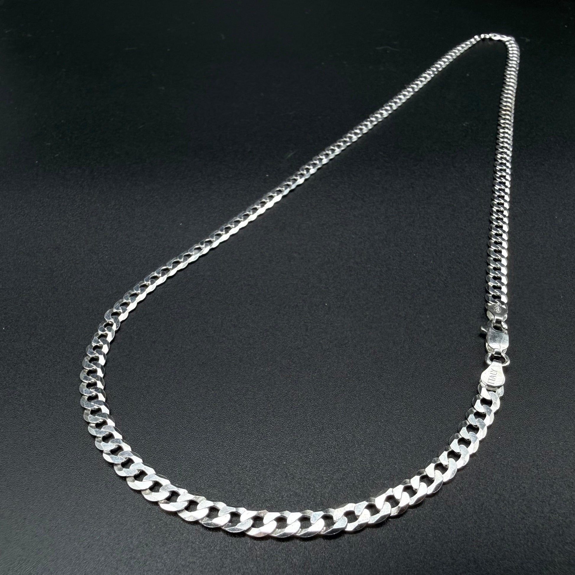 Cadena Grumet 4mm - Plata 925 Italy – Silver Ice 01