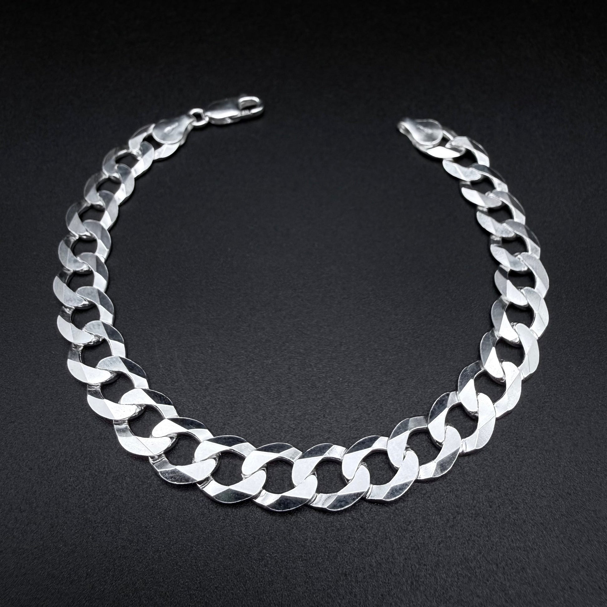 Pulsera Cubana 9mm - Plata 925 Italy – Silver Ice 01