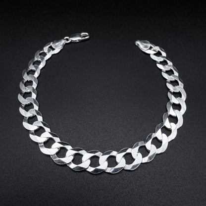 Pulsera Cubana 9mm - Plata 925 Italy – Silver Ice 01