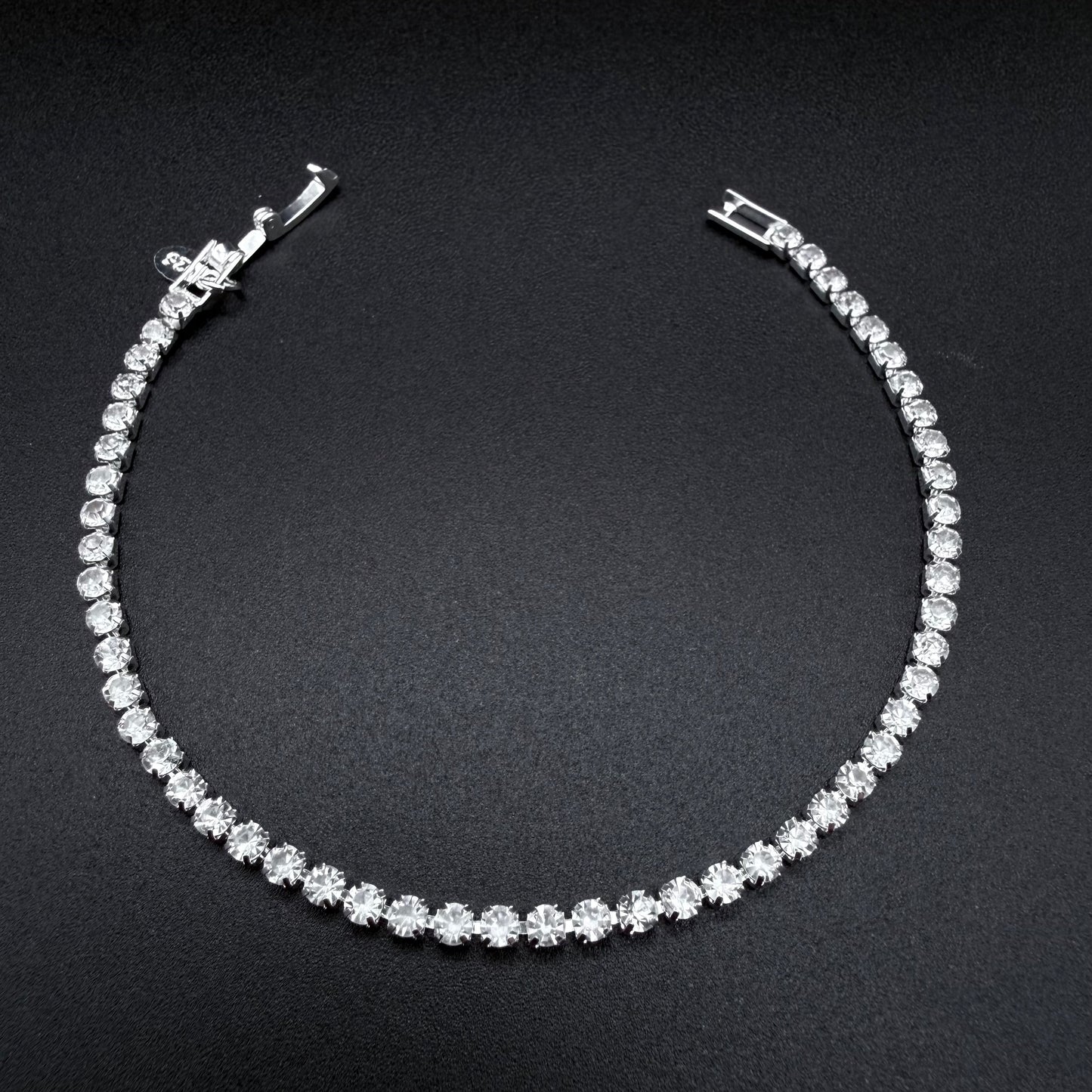 Pulsera Tennis con Circones Plata 925 - 3mm – Silver Ice 01