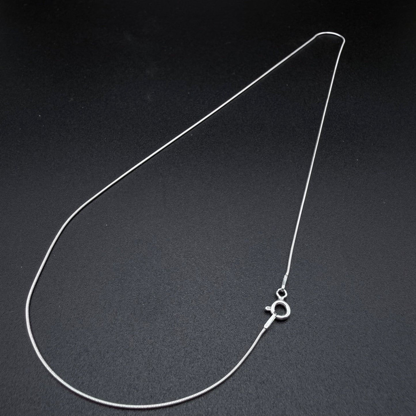 Cadena Seda 1mm - Plata 925 Italy – Silver Ice 03