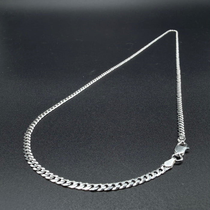 Cadena Cubana 3mm - Plata 925 Italy – Silver Ice 01
