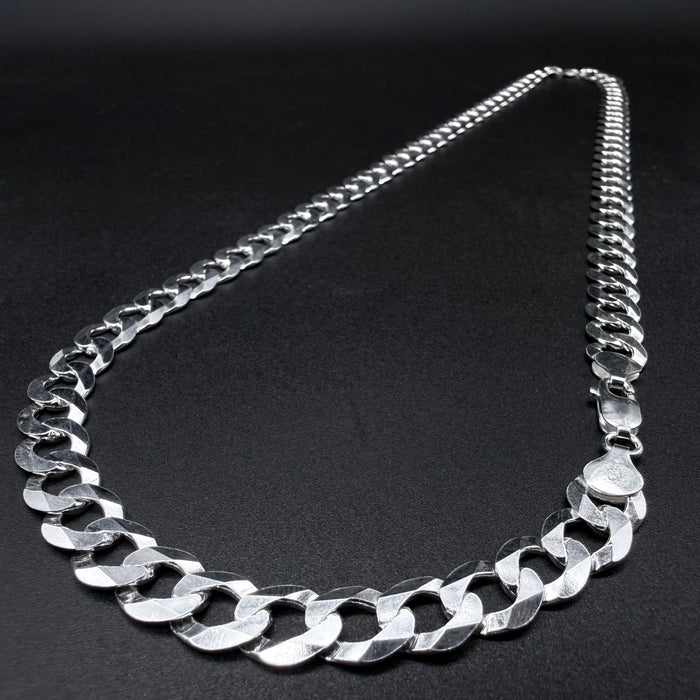Cadena Cubana 9mm - Plata 925 Italy – Silver Ice 01