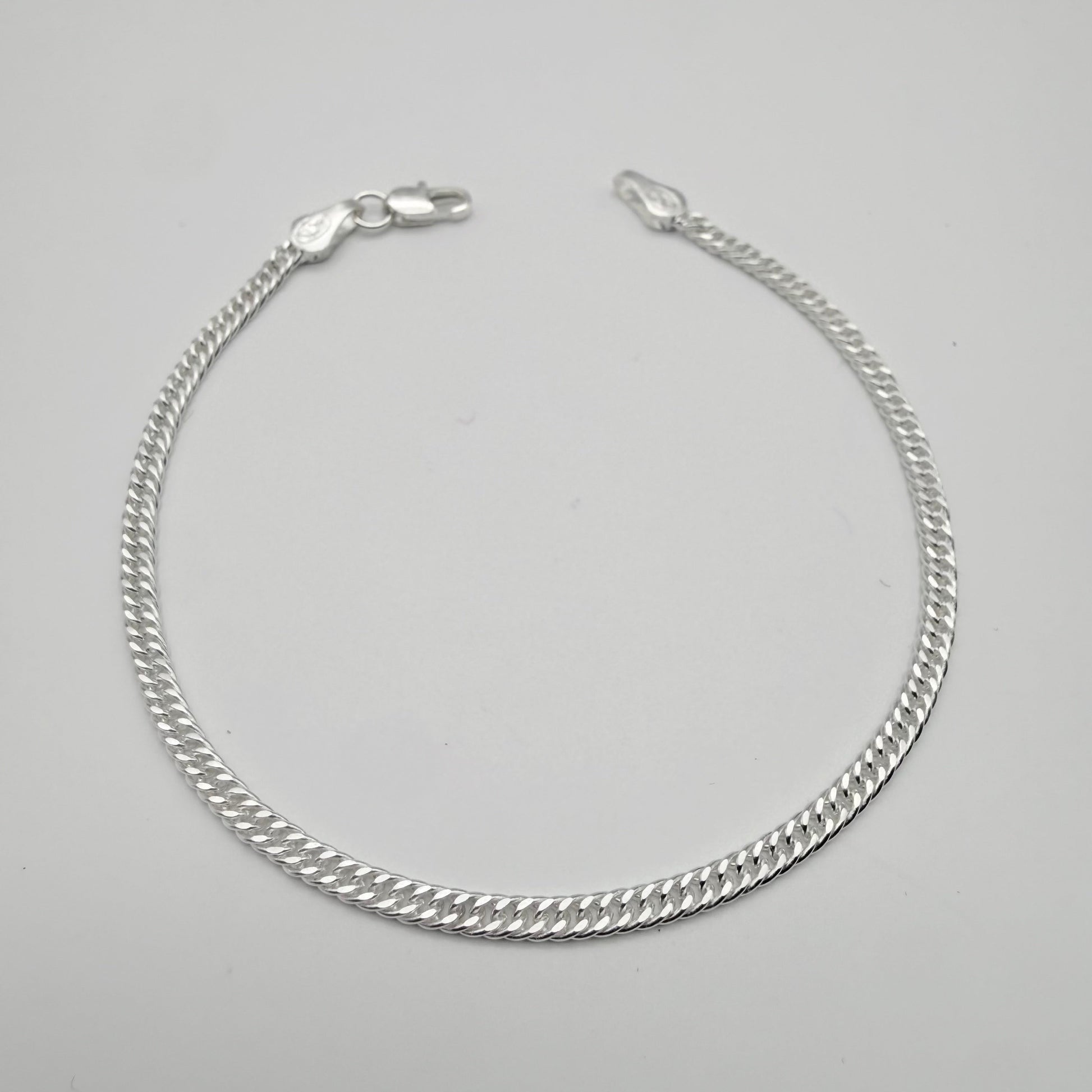 Pulsera Triple Grumet Plata 925 - 3mm – Silver Ice 03
