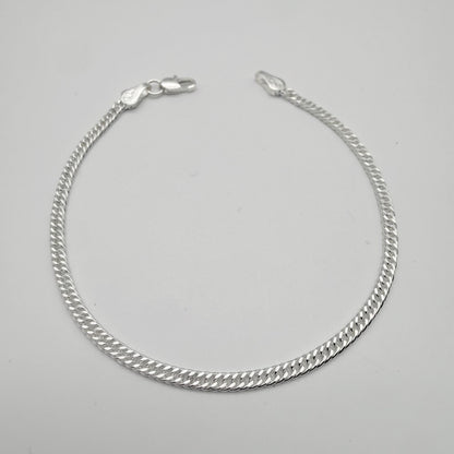 Pulsera Triple Grumet Plata 925 - 3mm – Silver Ice 03