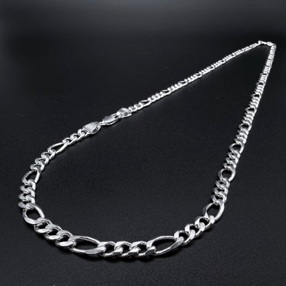 Cadena Fígaro - 8 mm – Silver Ice 02
