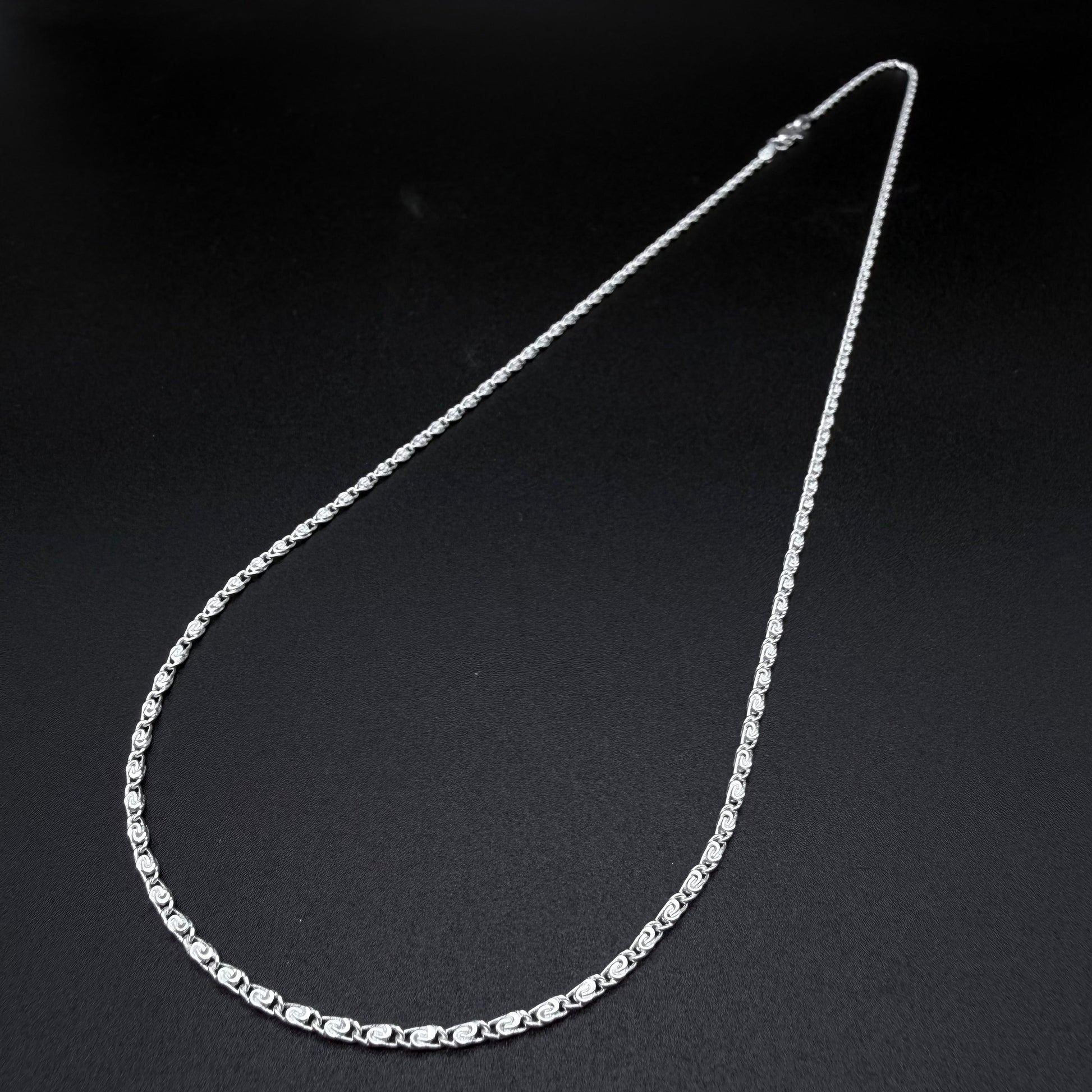 Cadena Caracol Plata 925 - 2mm – Silver Ice 01