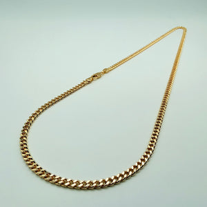 Cadena Cubana Oro Goldfilled – 4mm