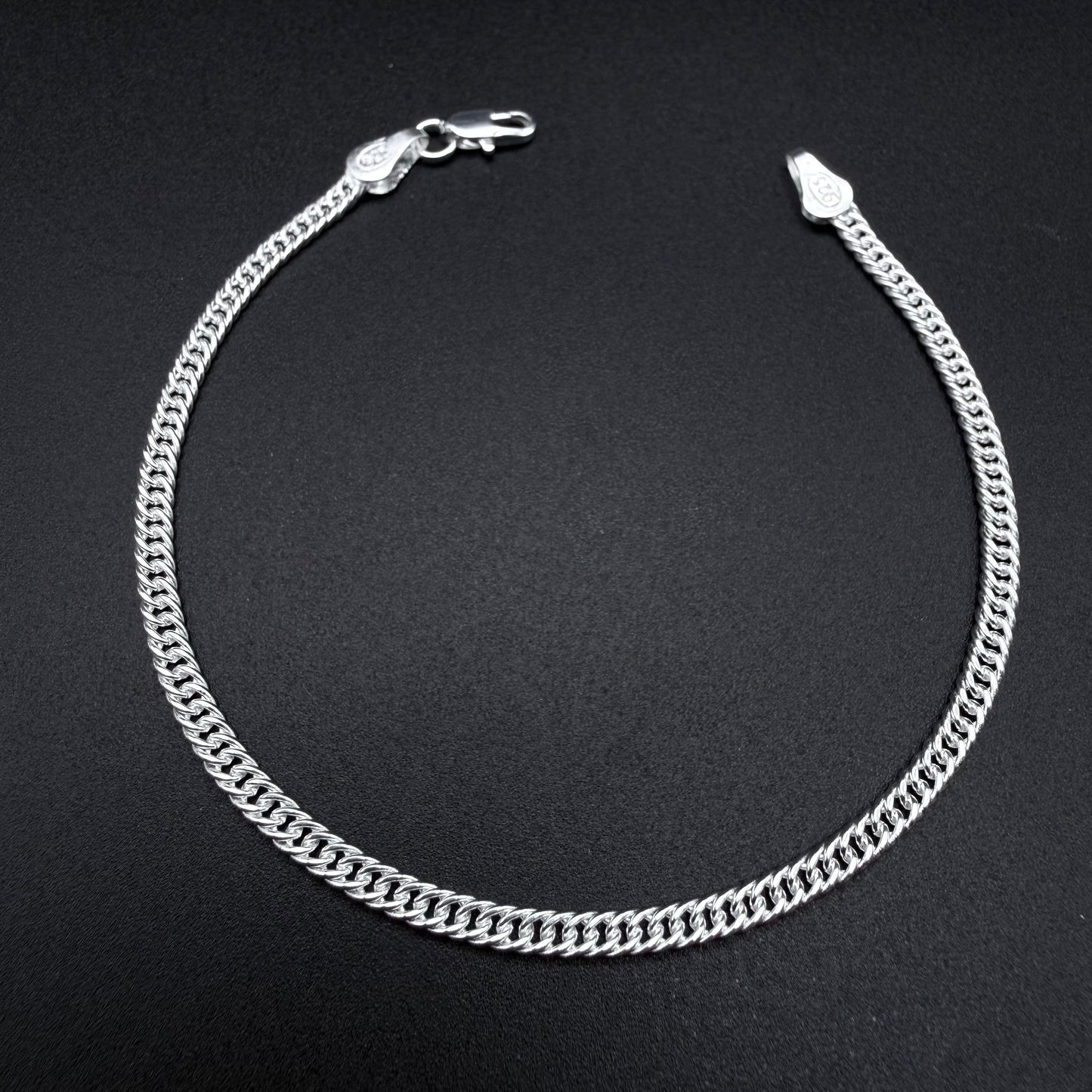 Pulsera Triple Grumet Plata 925 - 3mm – Silver Ice 02