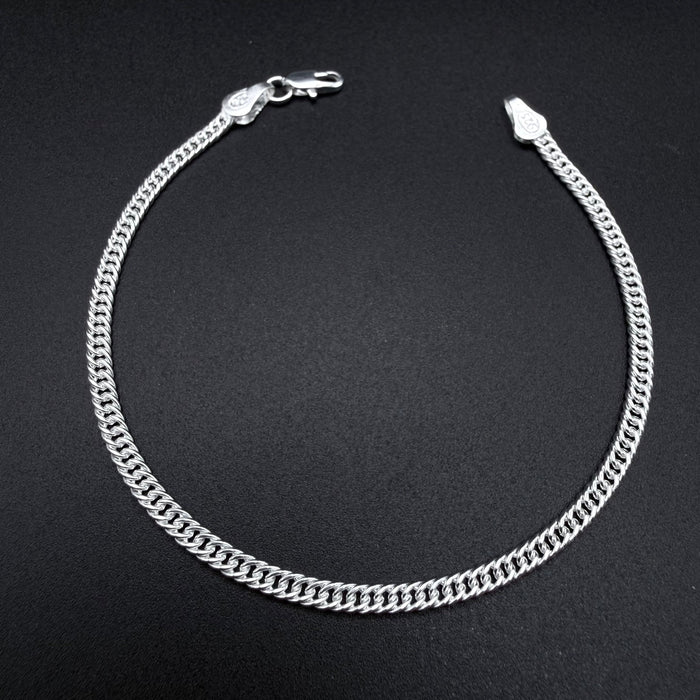 Pulsera Triple Grumet Plata 925 - 3mm – Silver Ice 02
