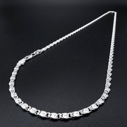Cadena Caracol - 3,5mm – Silver Ice 02