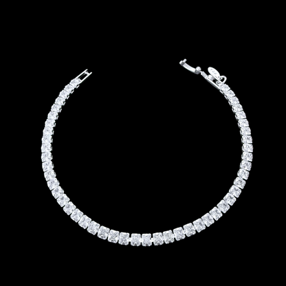 Pulsera Tennis con Circones 3,5mm – Silver Ice 01