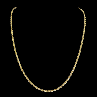 Cadena Turbillón Oro – 3 mm – Silver Ice 05