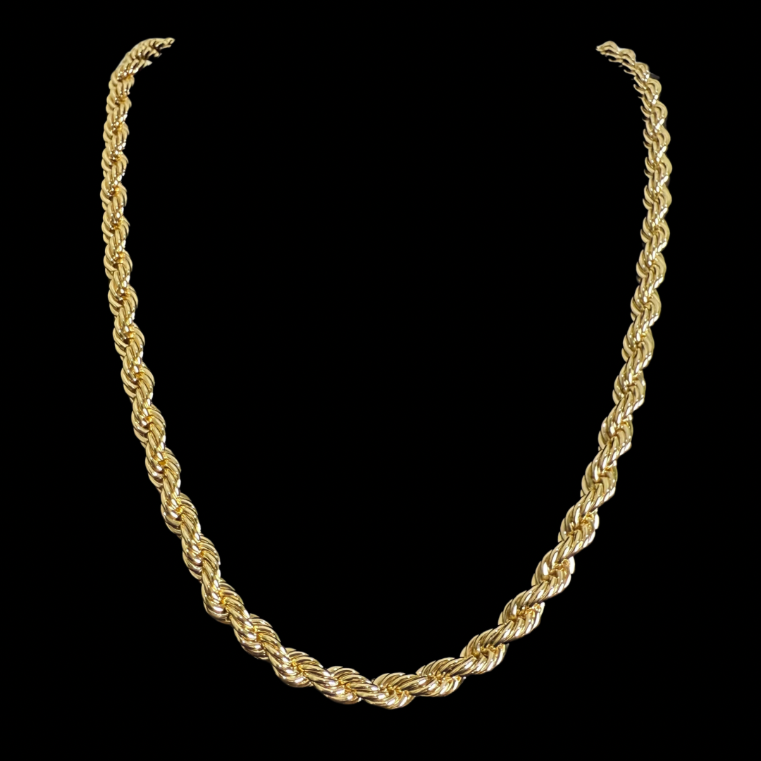 Cadena Turbillón Oro – 7 mm – Silver Ice 05