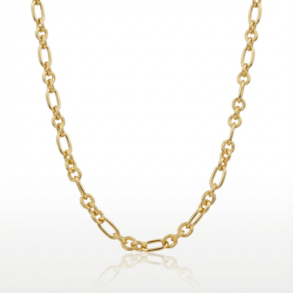 Cadena Rolo Satinada Oro – Silver Ice 01