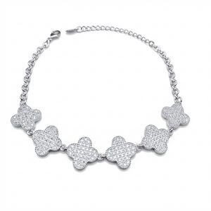 Pulsera Van Cleef Plata 925 - 13mm