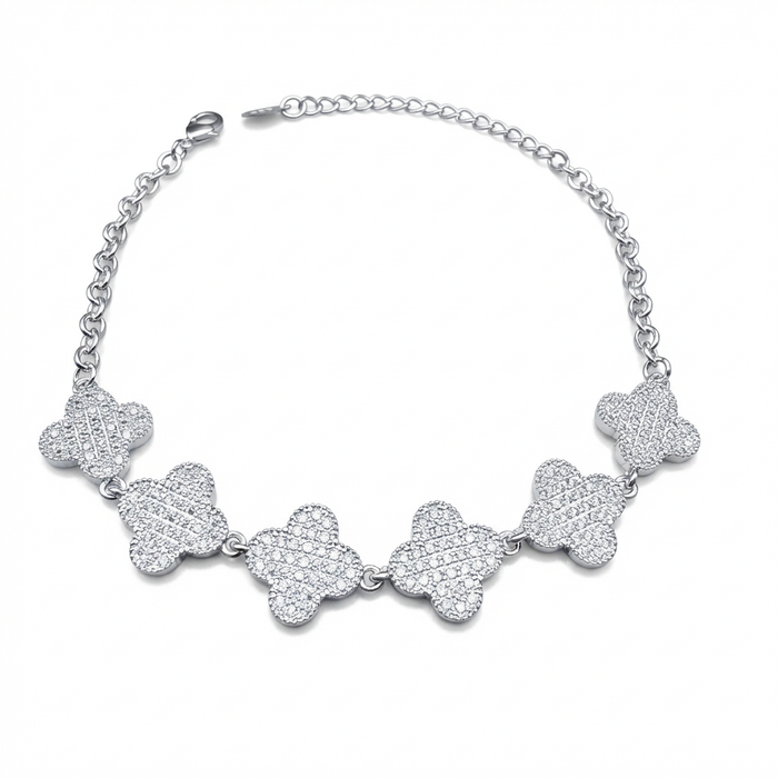 Pulsera Van Cleef 13mm – Silver Ice 01