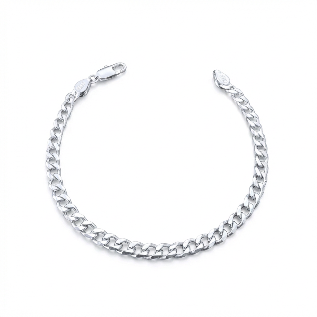 Pulsera Grumet 5mm – Silver Ice 01