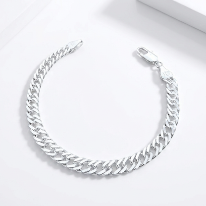 Pulsera Triple Grumet - 5,5 mm – Silver Ice 01