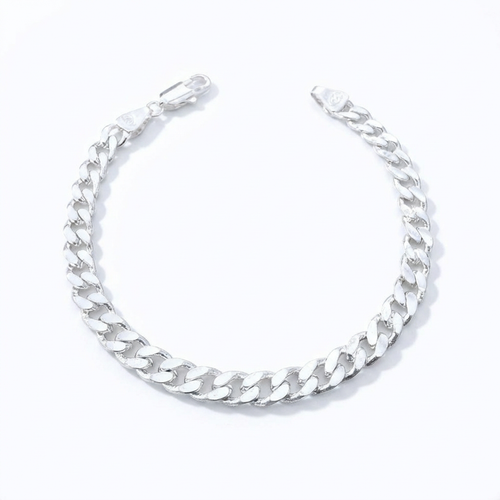Pulsera Grumet Plata 925 7mm