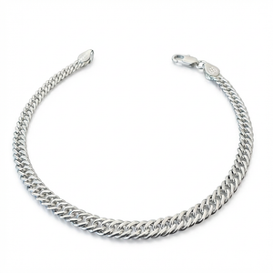 Pulsera Triple Grumet Plata 925 - 4mm