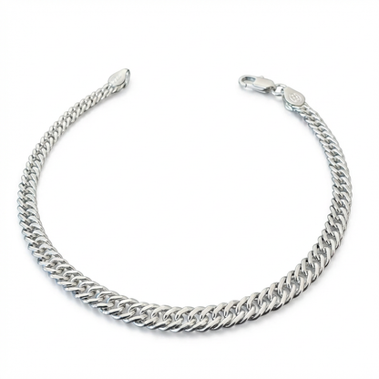 Pulsera Triple Grumet - 4mm – Silver Ice 01