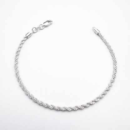 Pulsera Turbillón - 2,5mm – Silver Ice 01