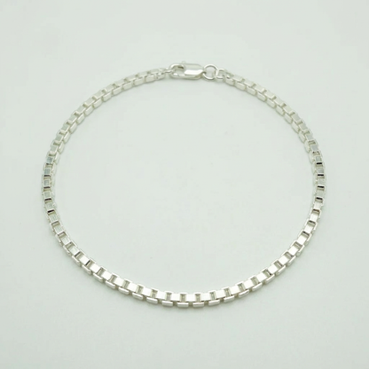Pulsera Veneciana 2,5 mm – Silver Ice 01