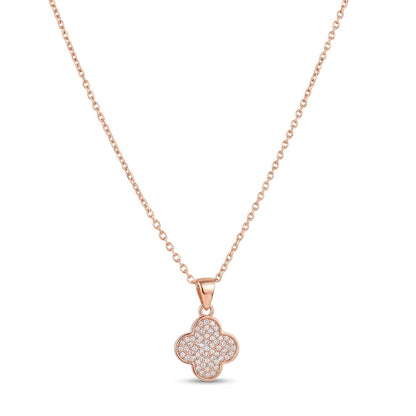 Cadena Van Cleef Bloom - Oro Goldfilled Rosa – Silver Ice 01