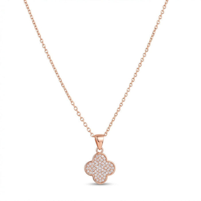 Cadena Van Cleef Bloom - Oro Goldfilled Rosa – Silver Ice 01