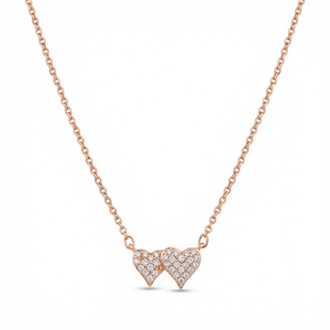 Cadena Twin Glow- Oro Goldfilled Rosa