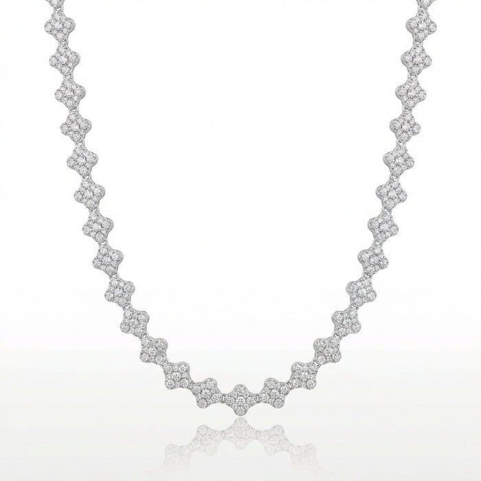 Collar Van Cleef micro circones – Silver Ice 01